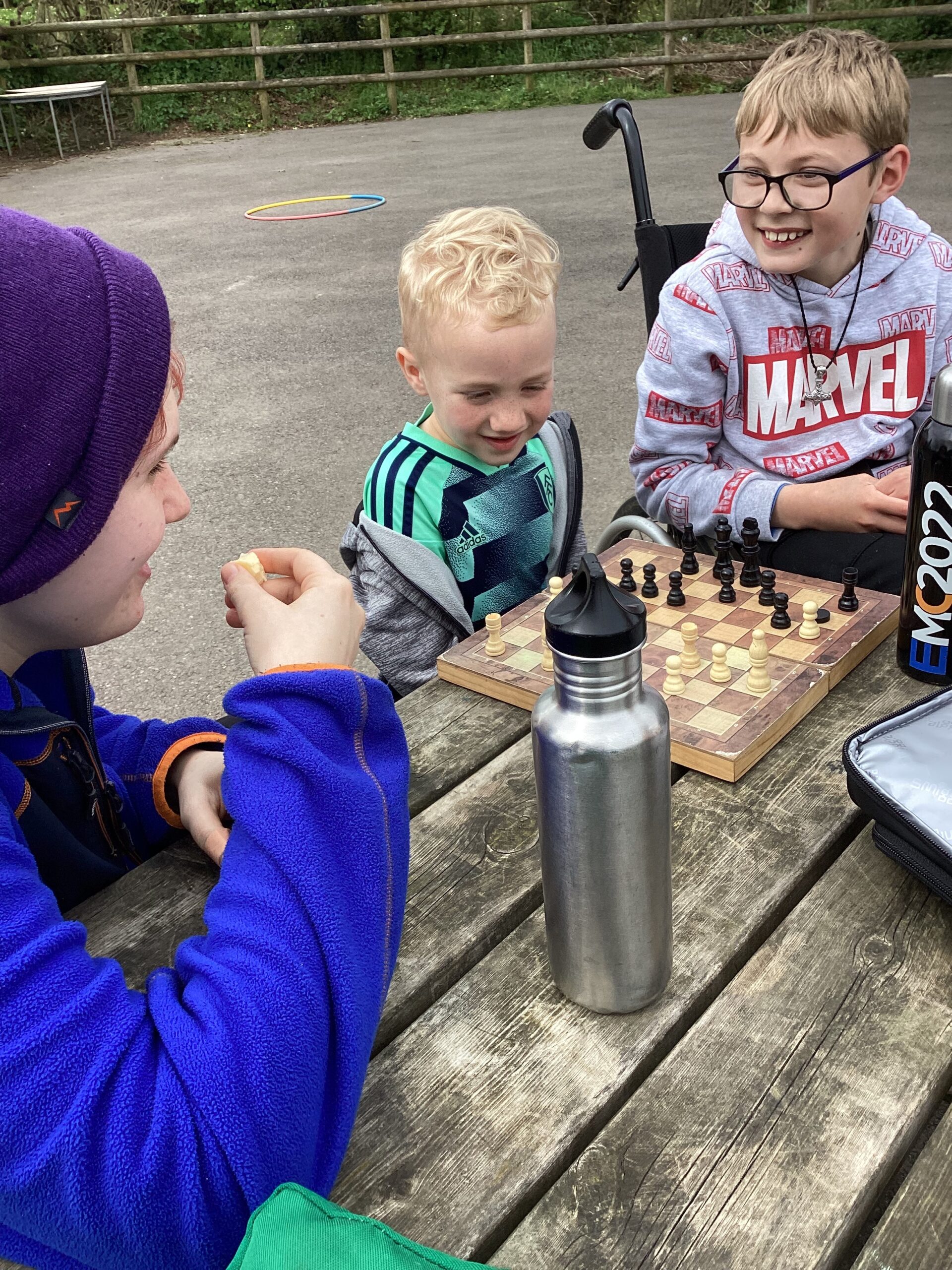 Playing Chess with Leaders at Rama Life Near Yeovil