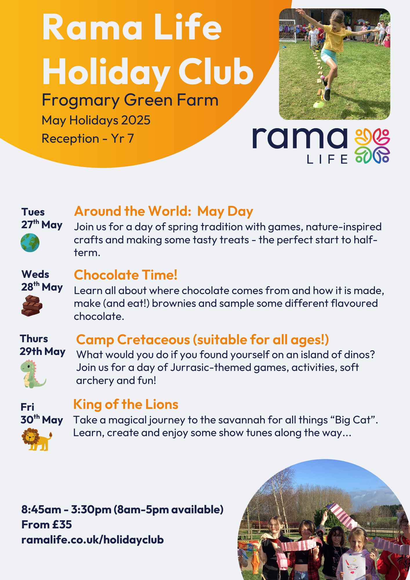 Half Term Holiday Club 2025 Rama Life Somerset Half Term Holiday Club 2025 Rama Life Somerset