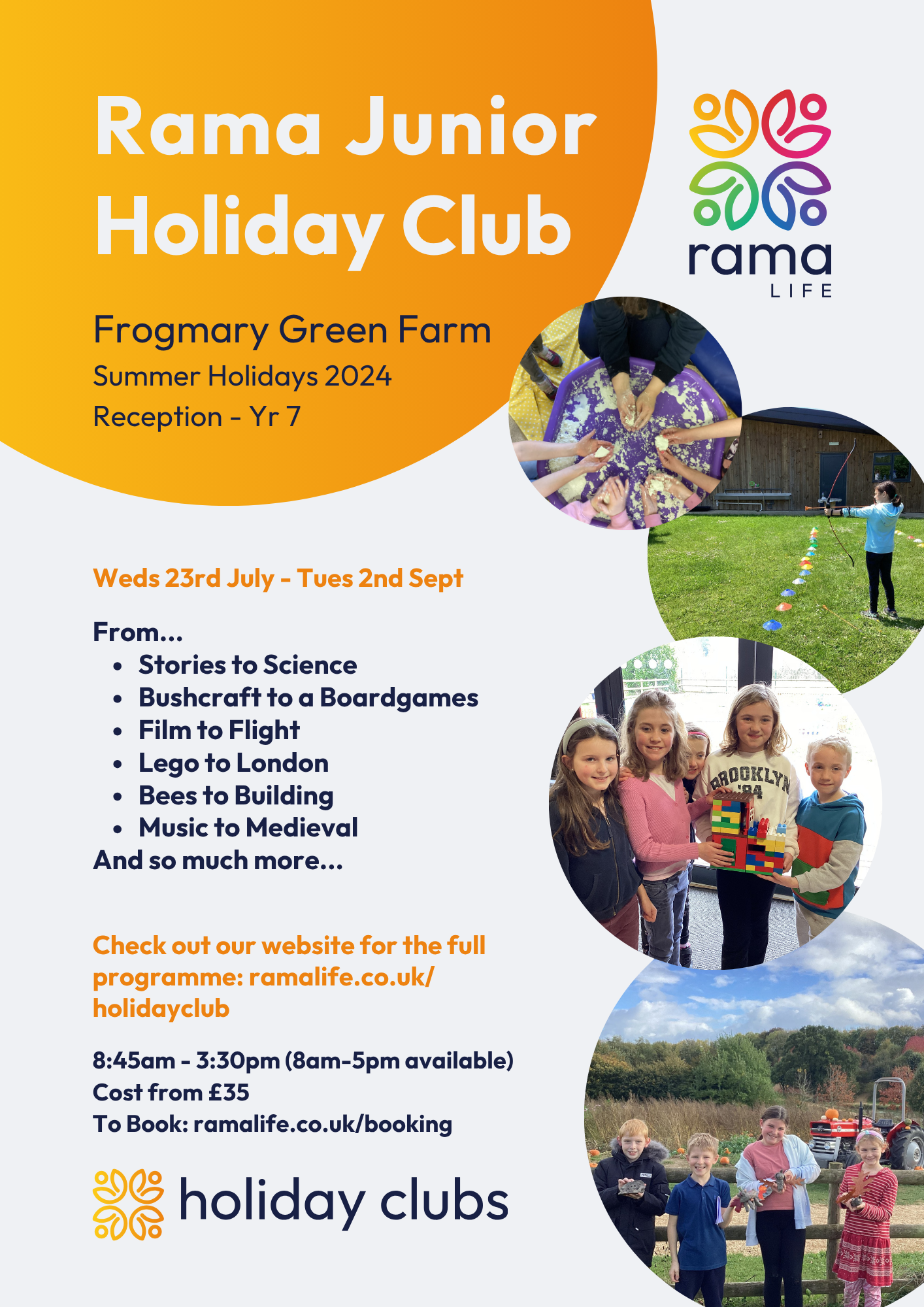 Summer Holiday Club 2025 Rama Life Somerset Summer Holiday Club 2025 Rama Life Somerset