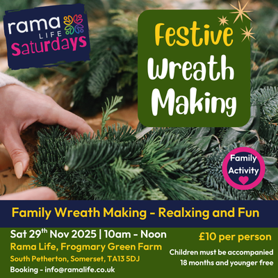 Festive Family Wreath Making Somerset