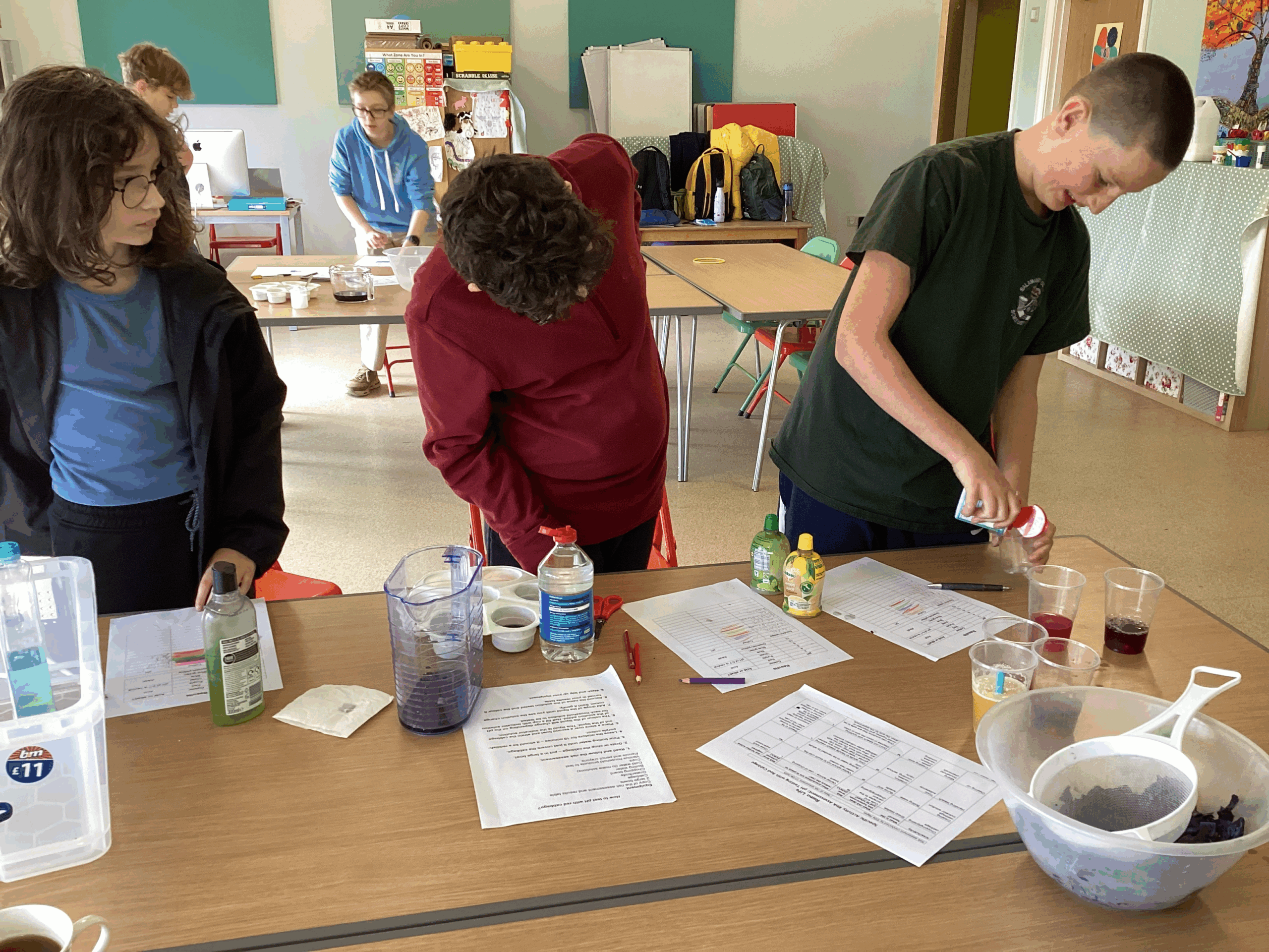 Learning about science and engineering at Rama LIfe in Somerset Home Education